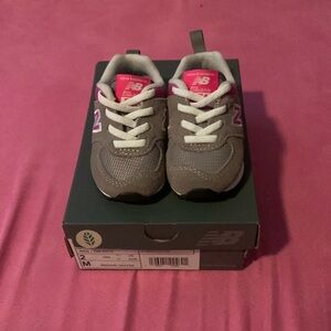 New Balance Kids’ 574 Core Bungee Sneaker